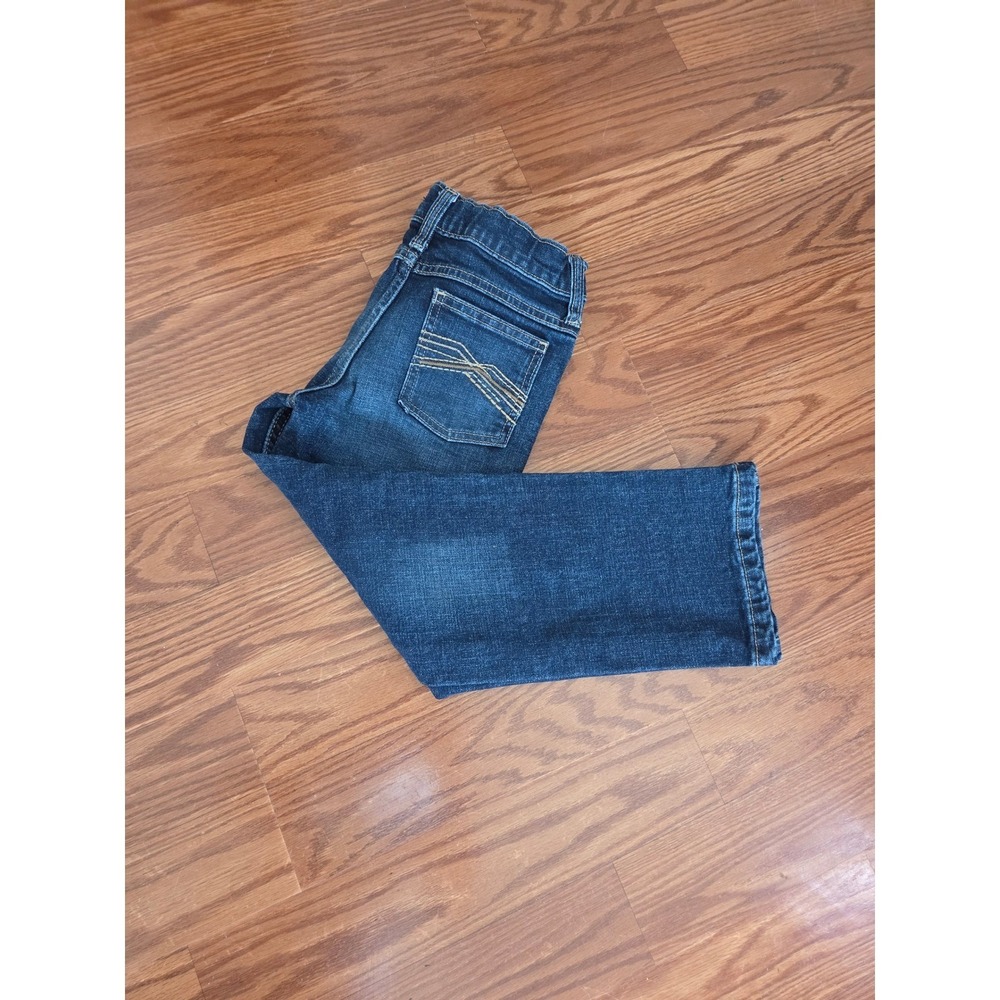 Wrangler‎ 20X Kids Boys Blue Jeans Size 6 Regular Straight Leg Dark Wash